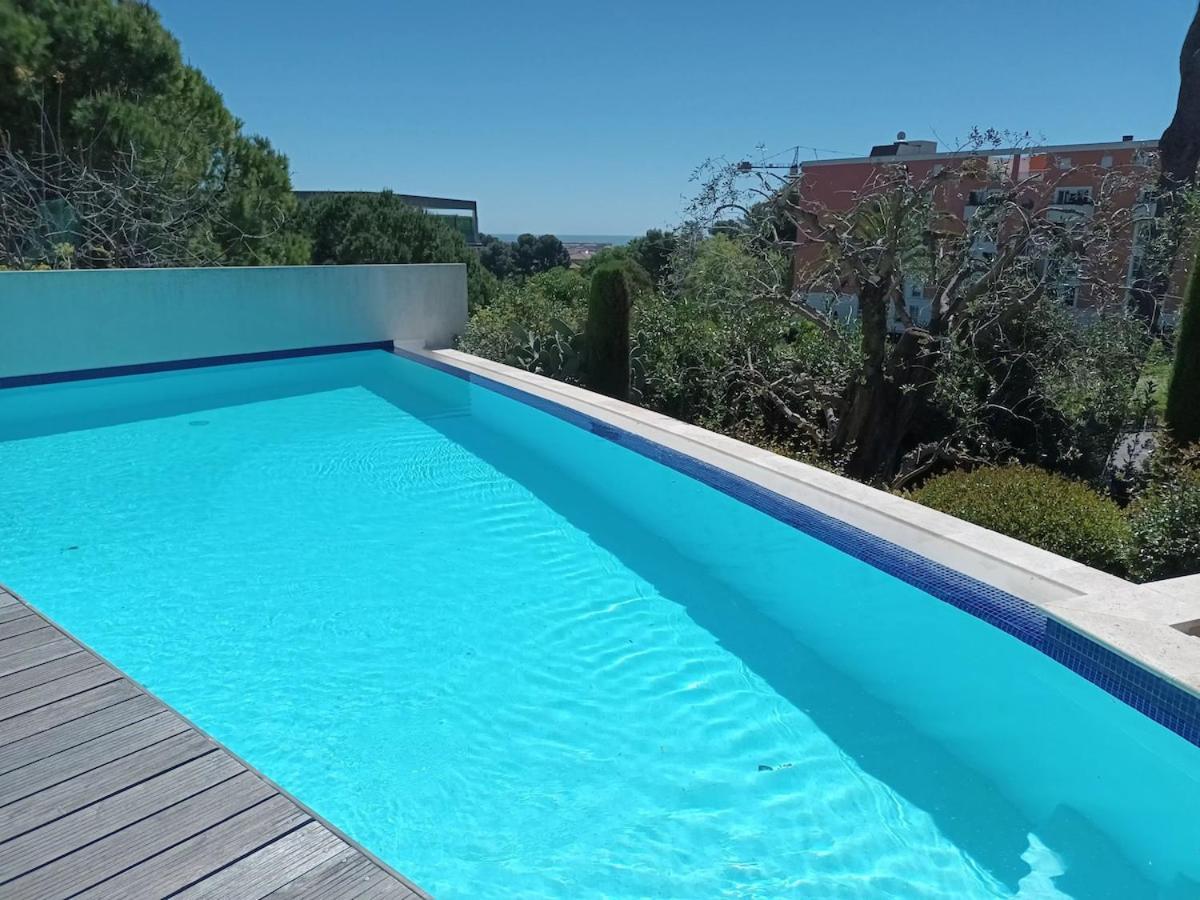 Apartment T3 Vue Mer, 2 Chambres, Piscine, Terrasse, Parking Public Gratuit A 150m Cannes
