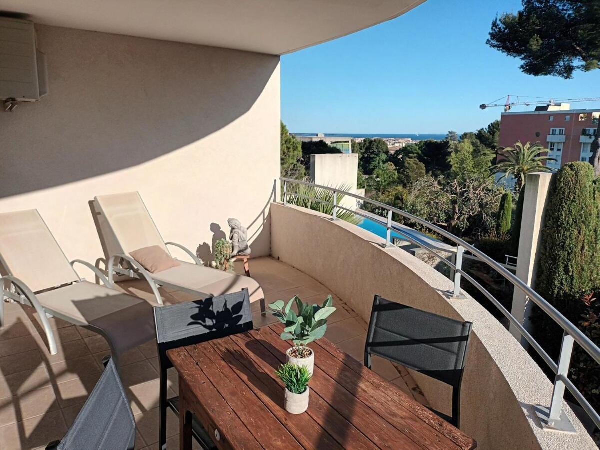 T3 Vue Mer, 2 Chambres, Piscine, Terrasse, Parking Public Gratuit A 150m *